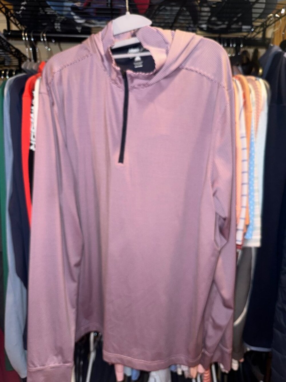 Johnnie O Lightweight Hoodie with Sun Protection